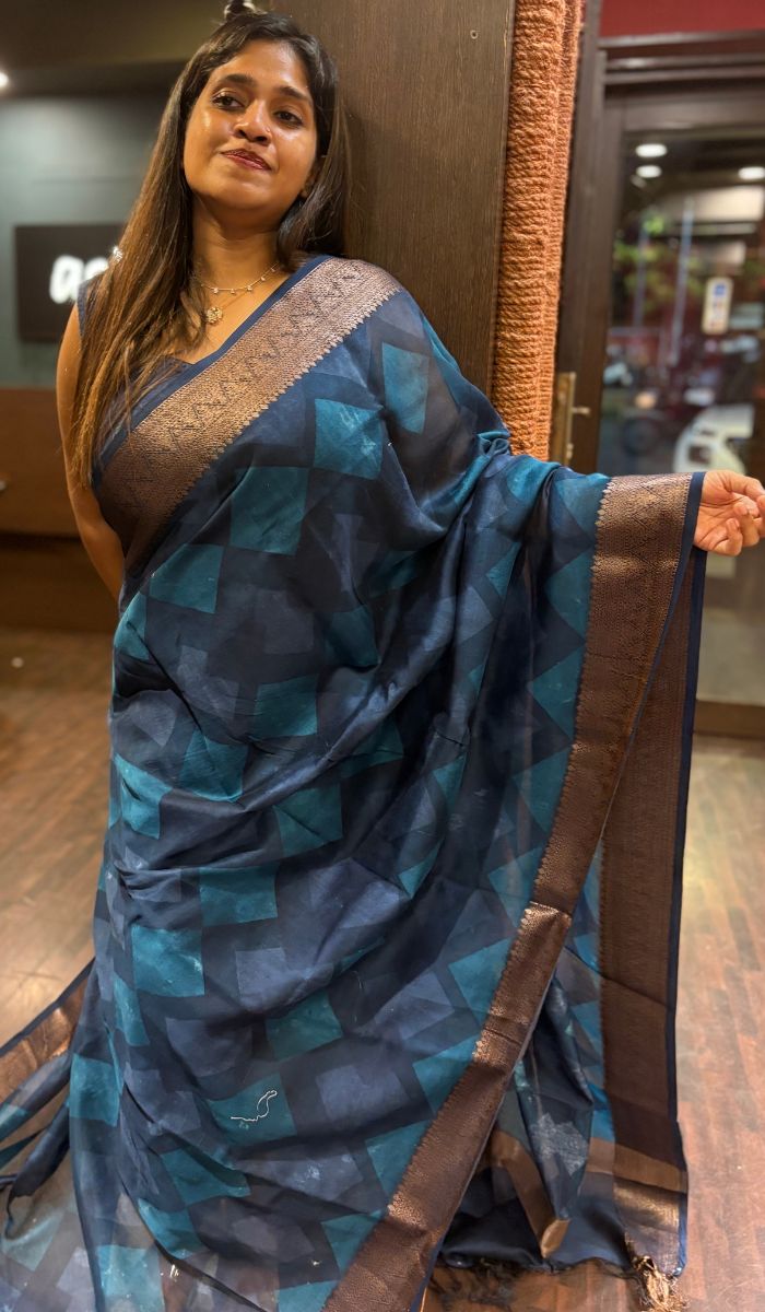 CHANDERI SAREE 09042528