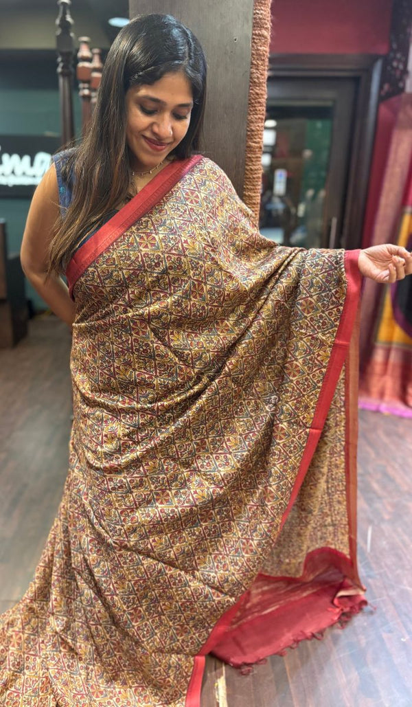 MUNGA TUSSAR SAREE 09042545