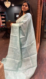 ORGANZA SAREE 08042555
