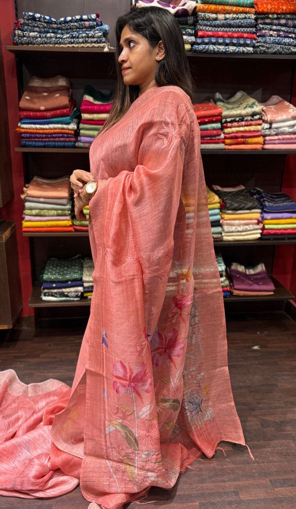 LINEN SAREE 0804257