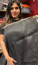 LINEN SAREE 08042520