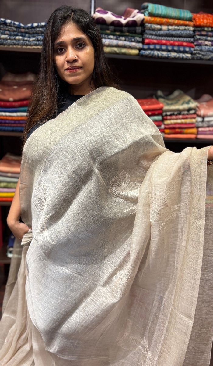 LINEN SAREE 0804256