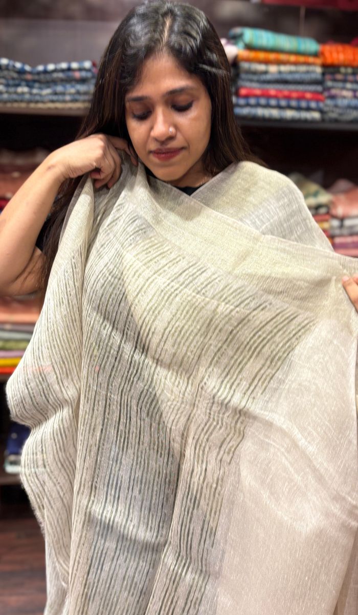 LINEN SAREE 0804256