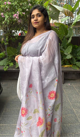 LINEN SAREE 08042511