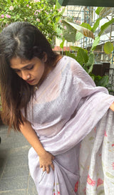 LINEN SAREE 08042511