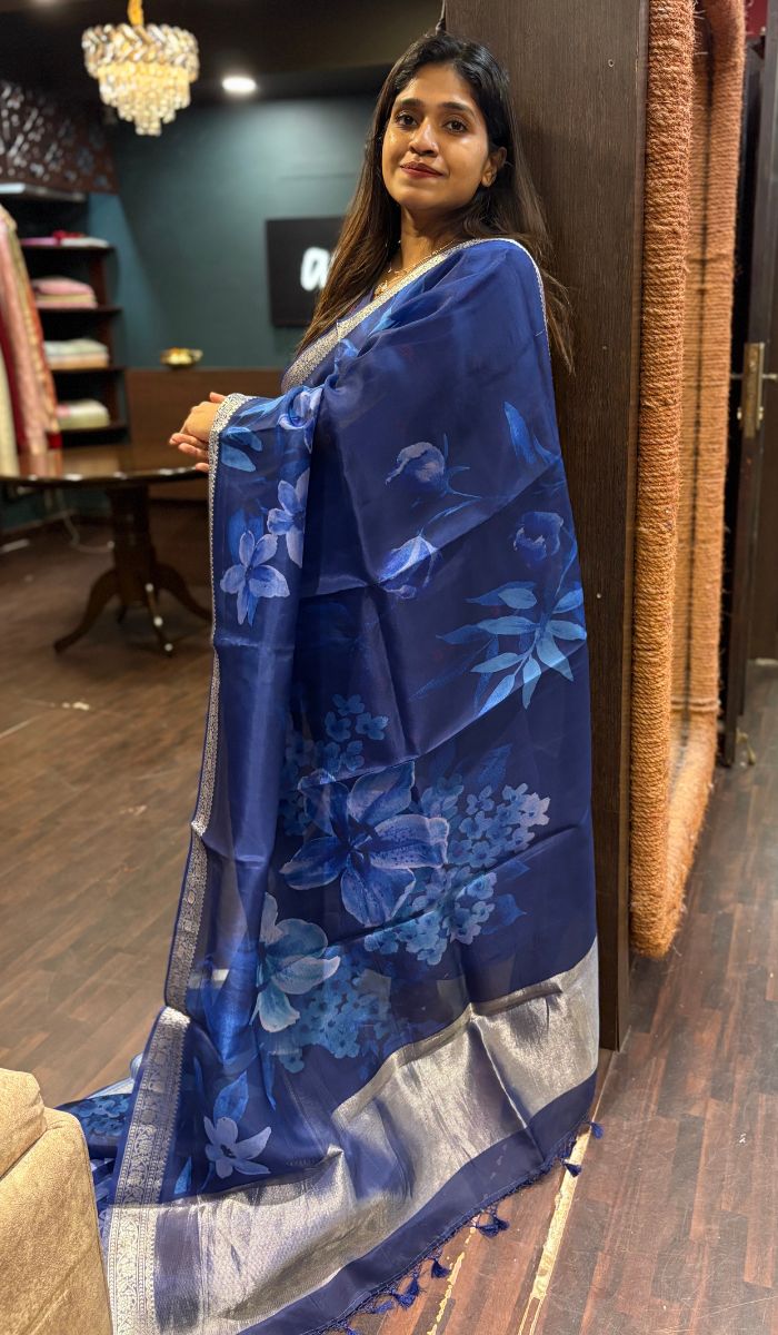 ORGANZA SAREE 08042540