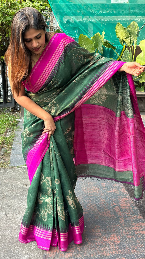 KORA RAW SILK SAREE 10112416