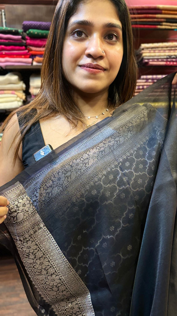 ORGANZA SAREE 14112418