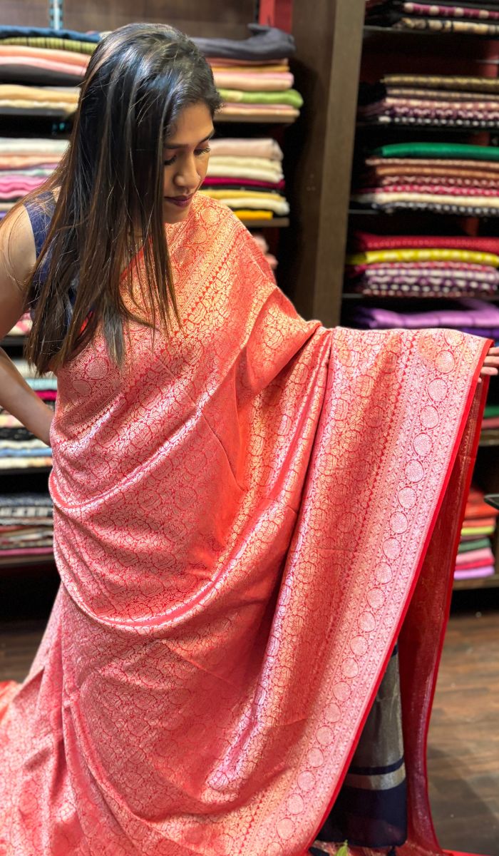 PURE KATAN SILK SAREE 20122489