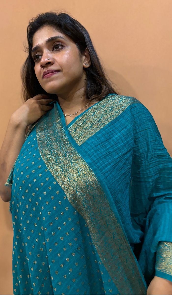 SEMI GEORGETTE SAREE 1801252