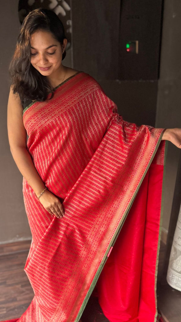 SEMI KATAN SILK SAREE 20122454