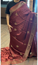 SATIN VISCOSE SAREE 08052634