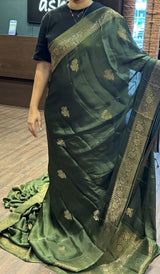 SATIN VISCOSE SAREE 08052635