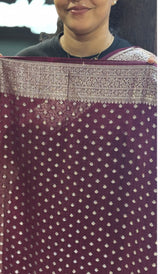 SEMI GEORGETTE SAREE 07052630