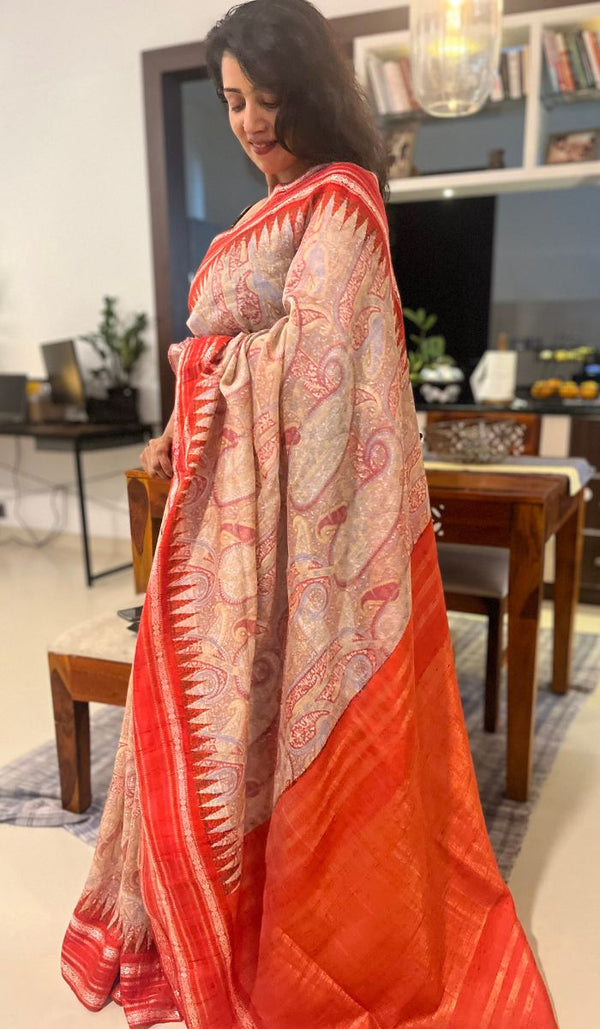 TUSSAR SILK SAREE 13042335