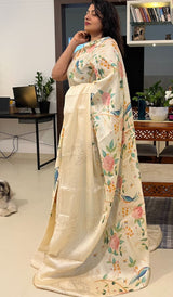 TUSSAR SILK SAREE 13042336