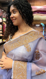 ORGANZA SAREE 21072312