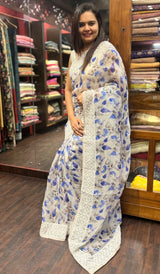 organza saree 0412237