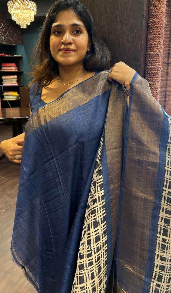 TUSSAR SILK SAREE NDW SA 22082412