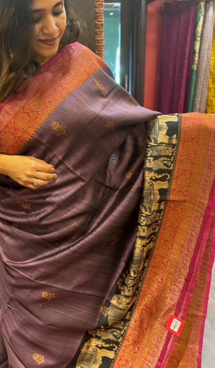 TUSSAR SILK SAREE VJDS SA 10092459