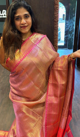 SEMI TISSUE SAREE  1710242