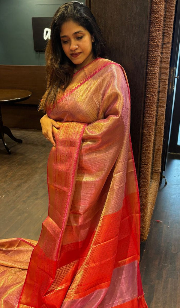 SEMI TISSUE SAREE 1710242