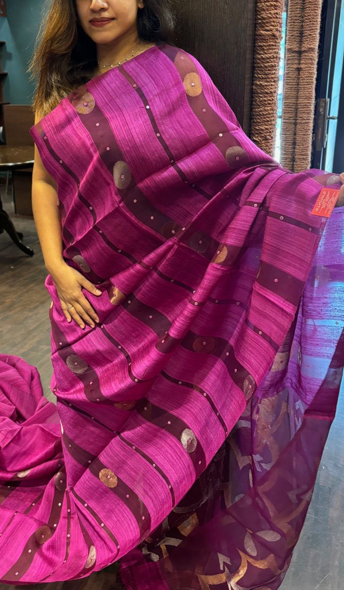 RAW SILK SAREE SSW SA 25102432