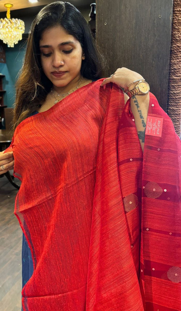 RAW SILK SAREE SSW SA 25102433