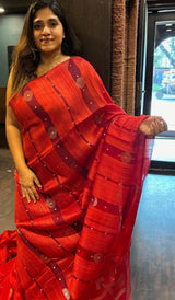 RAW SILK SAREE SSW SA 25102433