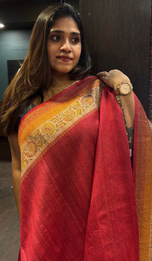 TUSSAR SILK  SAREE 10092463