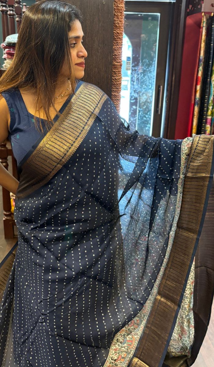 CHANDERI SILK SAREE 0611242