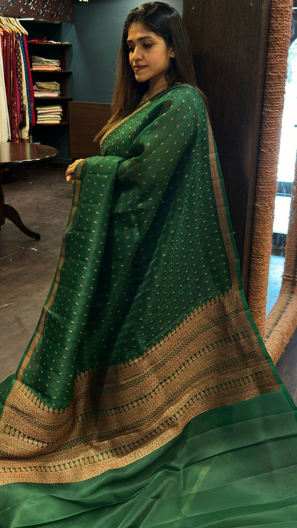 ORGANZA SILK SAREE 10112435