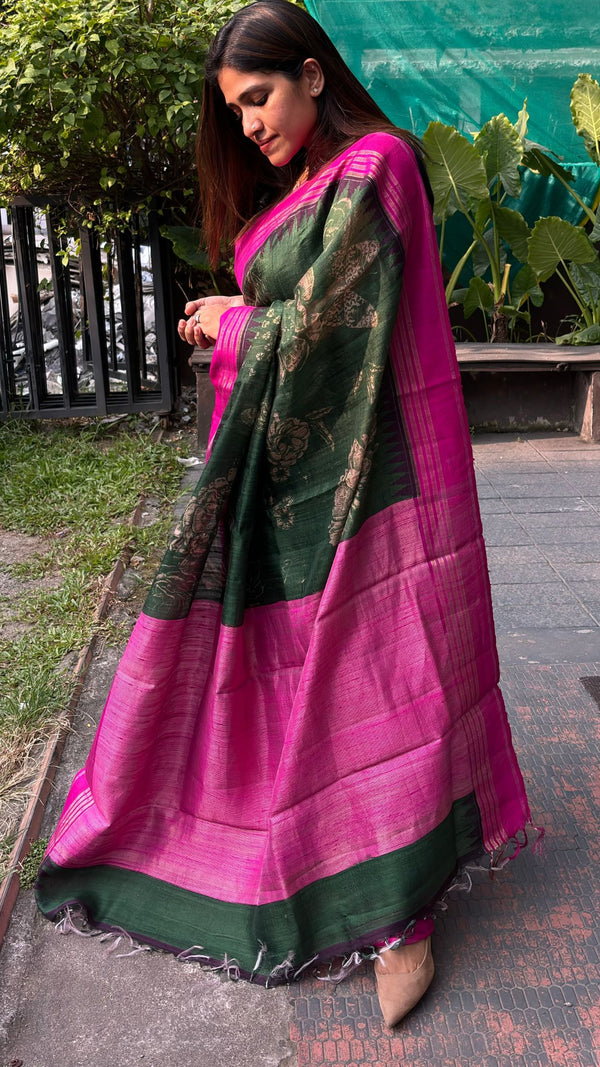 KORA RAW SILK SAREE 10112416