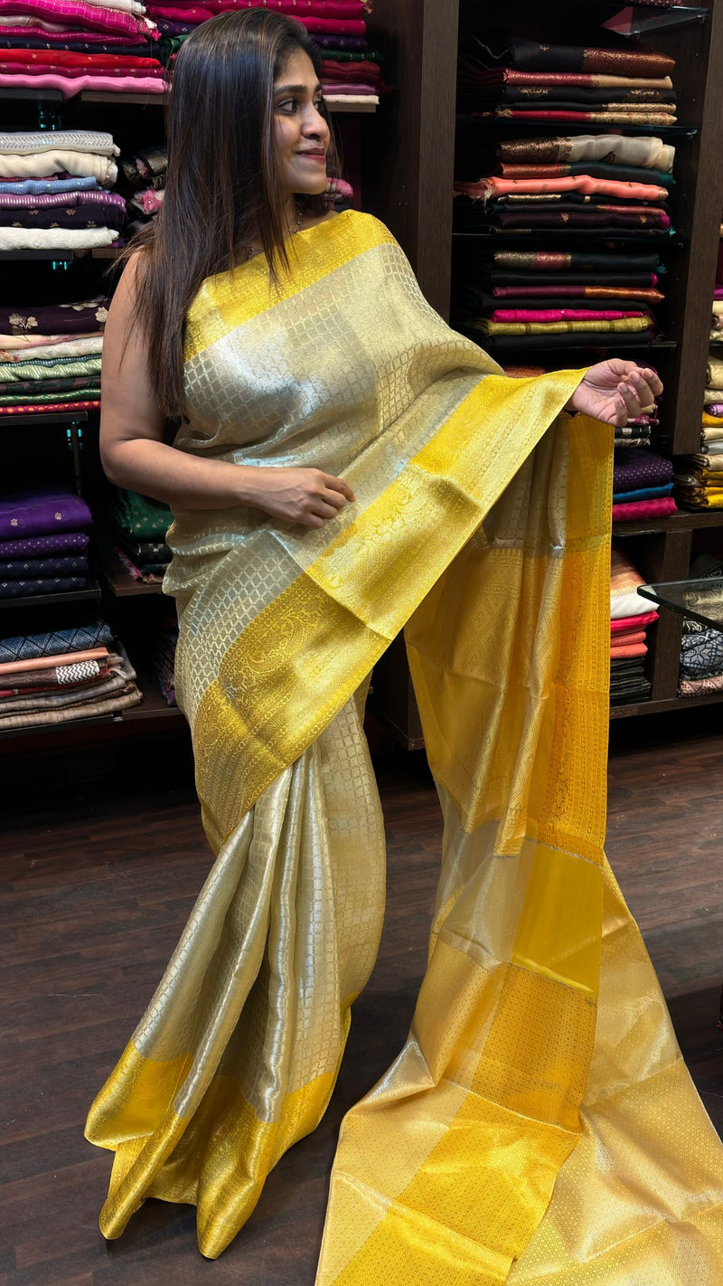 SEMI TISSSUE SILK SAREE 1211242