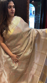 SEMI TISSUE SILK SAREE 0411248