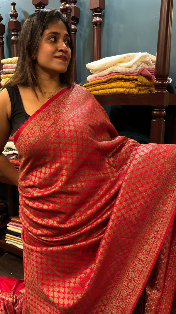 SEMI KATAN SILK SAREE 15112423