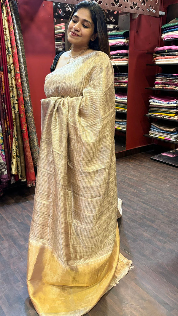 SILK TISSUE SAREE 1111244