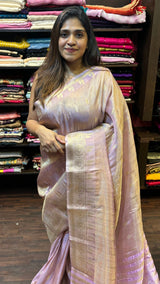 SEMI TISSUE SAREE 2411242