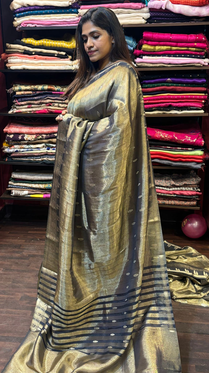 SEMI TISSUE SAREE 2411243