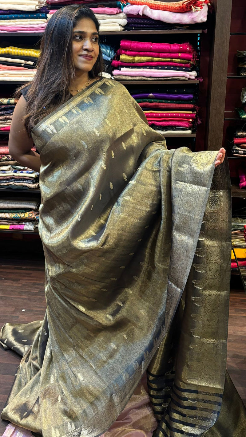 SEMI TISSUE SAREE 2411243