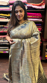 SEMI TISSUE SAREE 2411243