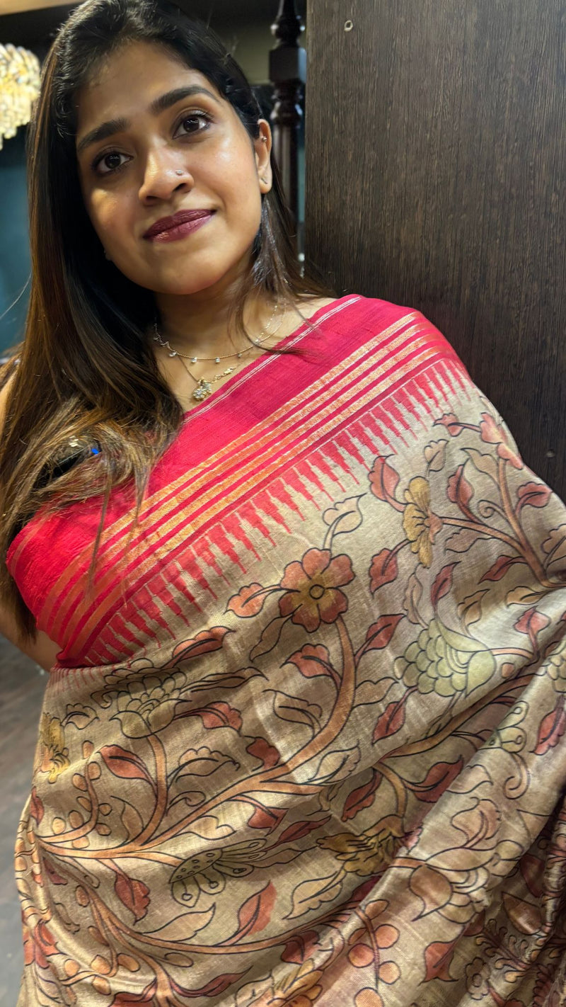 TUSSAR SILK SAREE 10112419