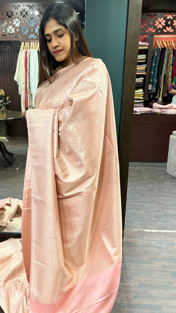 SEMI KATAN SILK SAREE 29112429