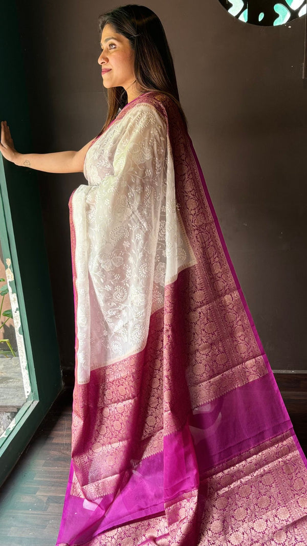 SEMI SILK SAREE 26112420