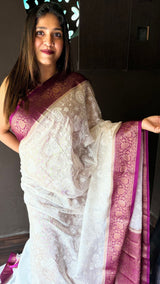 SEMI SILK SAREE 26112420