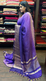 CRUSHED ORGANSA SAREE 0712245