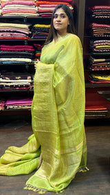 CRUSHED ORGANZA SAREE 0712248