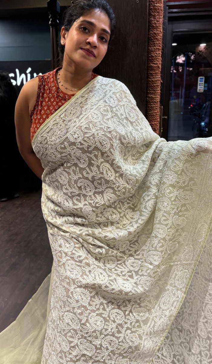 CHIKANKARI SAREE 24122460