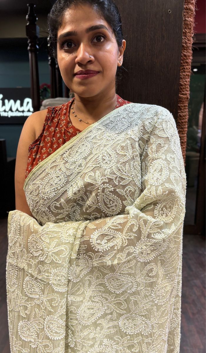 CHIKANKARI SAREE 24122460