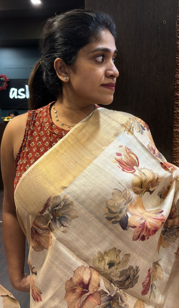 TUSSAR SILK SAREE 14122434